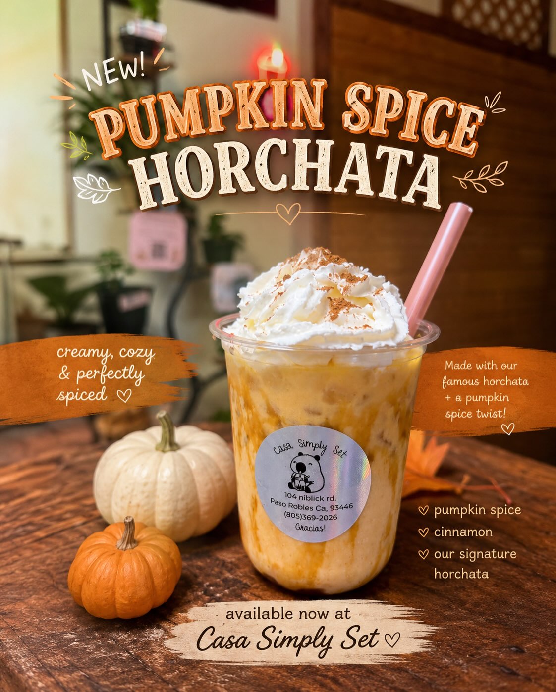 Horchata Pumpkin Spice